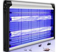 Retoo Lampe Anti Moustique UV, Puissance 4W, Chaîne De Suspension, Tueur D'insectes Électrique, Zone D'opération Max 60m2, Interrupteur on/Off, 26,5 X 23 X 5,5 Cm, Longueur du Câble 85 Cm