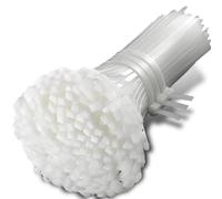 Retoo Lot 100 Colliers de Serrage Nylon Noir Résistant 3,6 x 200 mm, Serre-Câbles Universels Réparation Maison Garage Jardin Auto Industrie, Usage Facile Haute Résistance