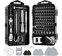 Retoo Lot de 115 en 1 Tournevis de Précision en acier, mini outil de réparation pour électronique, ordinateur portable, smartphone, kit de réparation électronique professionnel, 98 bit