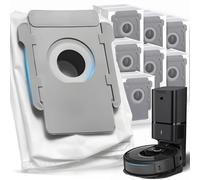 Retoo Lot de 8 sacs d'aspirateur de rechange compatibles avec iRobot Roomba i3+ i4+ i5+ J5+ I7 j7+ Clean Base Station d'aspiration Pièces de rechange