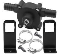 Retoo Portable Mini Perceuse Électrique, 12,6 X 7 X 6,3 Cm, Vitesse 25 L/min, Tension 12-24 V, Pompe De Forage Électrique Pour La Maison Et Le Jardin, Pour L'eau, L'huile Et D'autres Applications