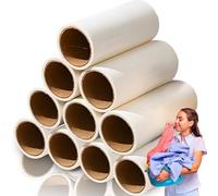 Retoo Recharge Brosses Adhésives, Lot de 600 Rouleaux de Rechange pour Poils d'animaux, Chat, Chien, vêtements - Adhésif Extra Fort et Portable