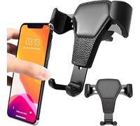 Retoo Support de téléphone Portable de Voiture avec Protection en Silicone, Support de téléphone Portable pour Smartphone 4,5-6 Pouces pour Ventilation de Voiture, Support de téléphone Portable