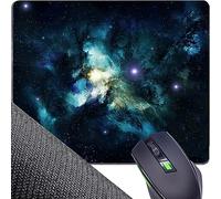 Retoo Tapis de souris de jeu - 250 x 200 mm - Antidérapant - Petite taille - Améliore la précision et la vitesse - Surface spéciale - Noir