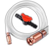 Retoo Tuyau d'aspiration auto-amorçant, 180 cm, tuyau de carburant, tuyau de carburant de 13 mm, tuyau d'huile, tuyau diesel, tuyau de pompe à essence, tuyau de pompe pour carburant, voiture, moto