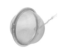 Retorno Boule d'infusion de thé, boules à thé en vrac - Boule à thé en maille avec chaîne | Infuseur à thé en forme de boule en acier inoxydable, infuseur à thé avec chaîne, filtre à feuilles de thé