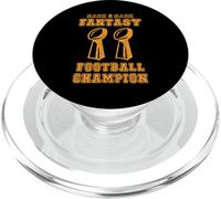 Retour à Dos Champion Fantasy Football Draft Party Kit PopSockets PopGrip pour MagSafe