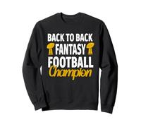 Retour à Dos Fantasy Football Champions 2X Trophy Win Sweatshirt