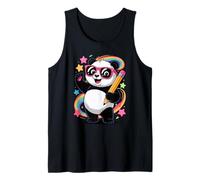 Retour À L’École Panda Ours Élève De Primaire Pandas Débardeur