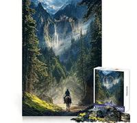Retour à la Collection de Puzzles The Hidden Valley pour Adolescents 1000 pièces, Jeu d'entraînement cérébral, détente mentale, Art à Assembler, Cadeau Unique (38x26cm)