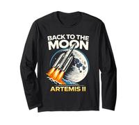 Retour à la Lune Artemis II Rocket Space Mission Manche Longue