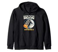 Retour à la Lune Artemis II Rocket Space Mission Sweat à Capuche