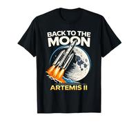 Retour à la Lune Artemis II Rocket Space Mission T-Shirt