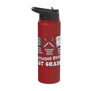 Retour à l'école 1ère année Roche Papier Ciseaux Nothing Stainless Steel Insulated Water Bottle