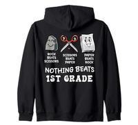 Retour à l'école 1ère année Roche Papier Ciseaux Nothing Sweat à Capuche