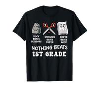 Retour à l'école 1ère année Roche Papier Ciseaux Nothing T-Shirt