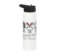 Retour à l'école 3e année Roche Papier Ciseaux Nothing Beats Stainless Steel Insulated Water Bottle