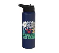 Retour à l'école 4e année Pierre Papier Ciseaux Rien ne vaut Stainless Steel Insulated Water Bottle