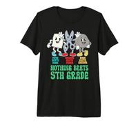Retour à l'école 5e année Pierre Papier Ciseaux Rien ne Vaut T-Shirt Haut de Gamme