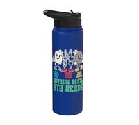 Retour à l'école 6e année Pierre Papier Ciseaux Rien ne vaut Stainless Steel Insulated Water Bottle