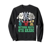 Retour à l'école 6e année Pierre Papier Ciseaux Rien ne Vaut Sweatshirt