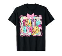 Retour à l'école Bonjour, équipe de quatrième année, garçon et Fille de 4e année T-Shirt