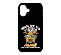 Retour à l'école, C'est reparti, Je Veux dire, Bon Retour, Professeur Coque pour iPhone 16