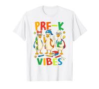 Retour à l'école Cute Goose Pre-K Vibes Girls Boys T-Shirt