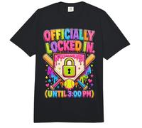 Retour à l'école enfermé Comfort Colors Adult Heavyweight T-Shirt