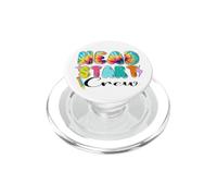 Retour à l'école Headstart Crew School Head Start Tie Dye PopSockets PopGrip pour MagSafe