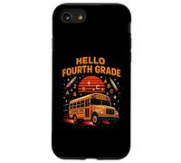 Retour à l'école Hello Fourth Grade Cute Boys First Day Coque pour iPhone SE (2020) / 7/8