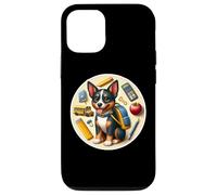 Retour à l'école Lancashire Heeler Chien Garçons Filles Étudiants Enfants Coque pour iPhone 12/12 Pro