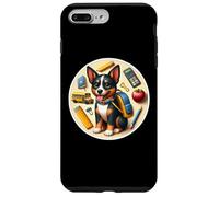 Retour à l'école Lancashire Heeler Chien Garçons Filles Étudiants Enfants Coque pour iPhone 7 Plus/8 Plus