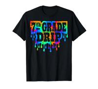 Retour à l'école pour Enfants de 7e année, garçons et Filles de septième année T-Shirt Graphique avec Valeur