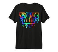Retour à l'école pour Enfants de 7e année, garçons et Filles de septième année T-Shirt Haut de Gamme