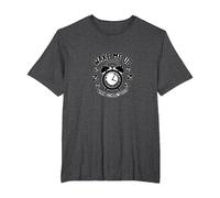 Retour à l'école : Wake Me Up When School's Over Humour T-Shirt, Homme Grandes Tailles, Chiné Foncé, 6X Tall