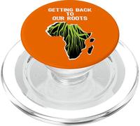 Retour à nos Racines Design du Patrimoine Africain PopSockets PopGrip pour MagSafe