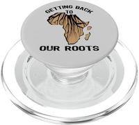 Retour à nos Racines Design du Patrimoine Africain PopSockets PopGrip pour MagSafe