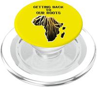 Retour à nos Racines Design du Patrimoine Africain PopSockets PopGrip pour MagSafe