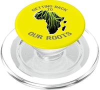 Retour à nos Racines Design du Patrimoine Africain PopSockets PopGrip pour MagSafe