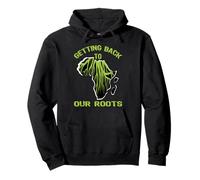 Retour à nos Racines Design du Patrimoine Africain Sweat à Capuche