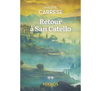 Retour à San Catello - Philippe Carrese - L'aube Eds De - Poche - Roman
