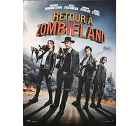 Retour à Zombieland Affiche Cinéma Originale (Format 160 x 120 cm Pliée) Jesse Eisenberg Woody Harrelson 2019