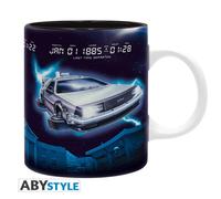 Retour Al Futuro Arrière To The Delorean Tasse Céramique Grande 320 Ml. Abystyle