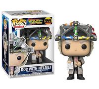 Retour Au Avenir Doc Hemmet Marron With Helmet Pop Movies #959 Vinyl Figurine