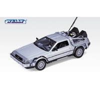 Retour Au Futur 1 - Back À The Future I - Delorean 1:24 Die-Cast Metal Model