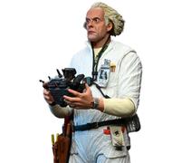 Retour Au Futur Bttf Doc Marron Christopher Lloyd Hazmat Suit Ver Ultimate NECA