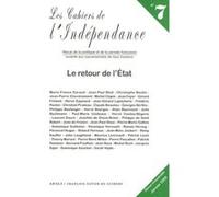 Retour de l'Etat Cahier Independance N7