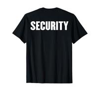 RETOUR EN PAGE Agent de sécurité, agent de sécurité événementiel T-Shirt