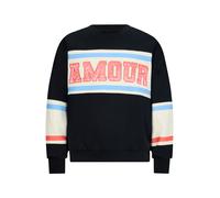 Retour Jeans Sweat-shirt 'Gwen' beige clair / bleu clair / orange / noir, Taille 158-164